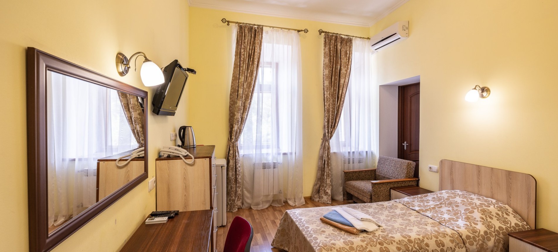 Эконом однокомнатный 2-х местный (без балкона) 4 корпус