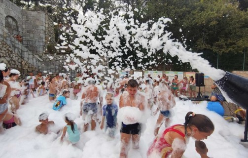 С Днём Знаний — Пенная вечеринка в санатории «БЕЛОРУССИЯ»