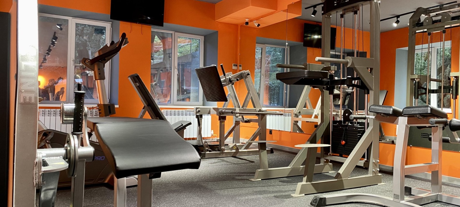 Открытие тренажёрного зала