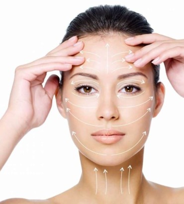 Массаж зоны лица